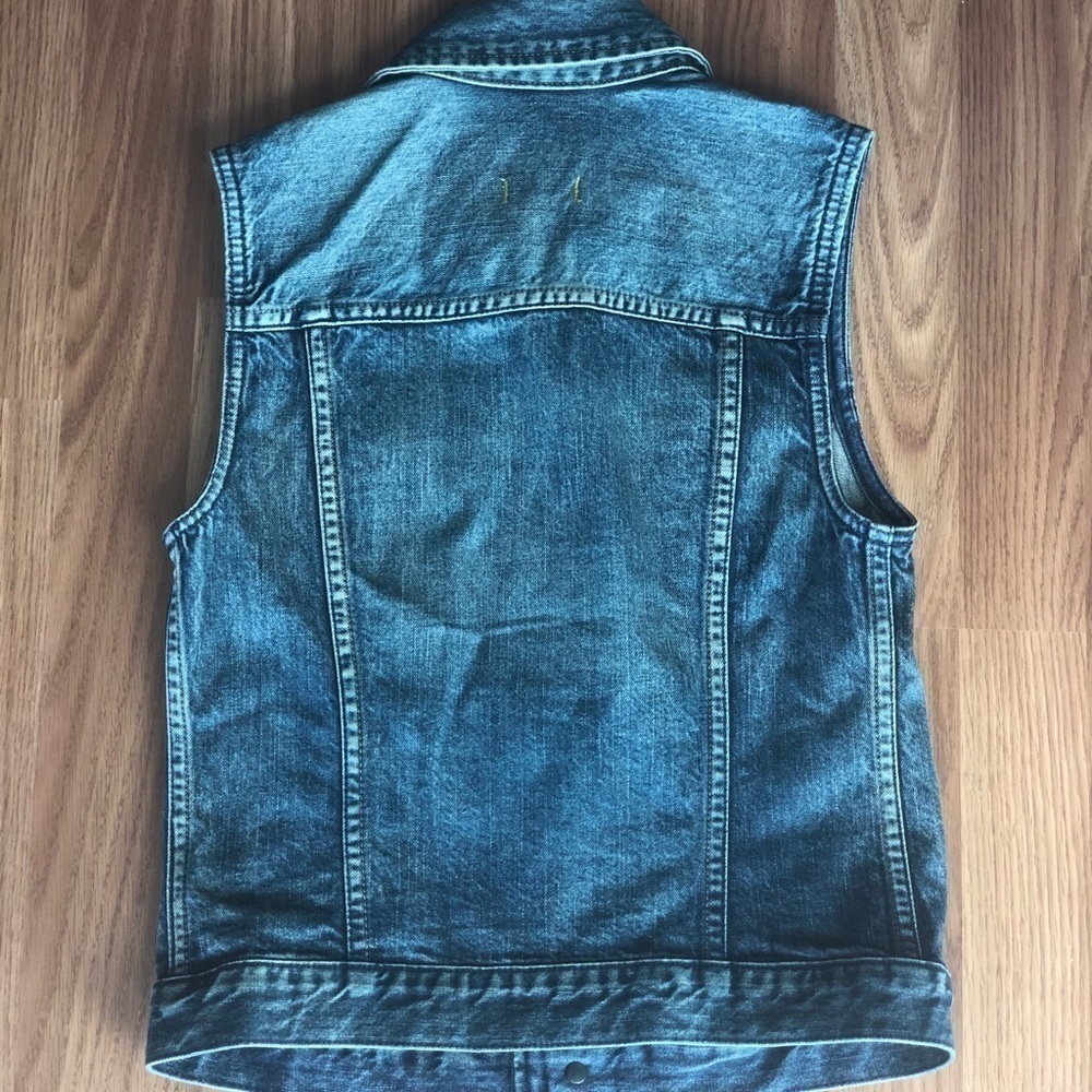 Madewell Pocket Jean Vest Size XS - Picture 11 of 11